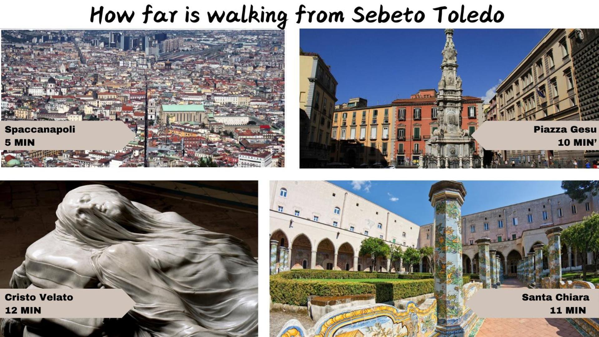 דירות נאפולי Sebeto Toledo מראה חיצוני תמונה